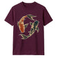 Koi Fish Yin Yang Retro Unisex T-Shirt