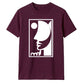 Abstract Line Art Face Silhouette Graphic Unisex T-Shirt