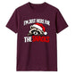 Amusing festive raccoon snacks Christmas Unisex T-Shirt