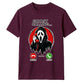 Funny ghost face phone call graphic Halloween Unisex t-shirt