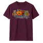 Love pumpkin leopard plaid text Thanksgiving Unisex T-Shirt