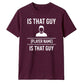 Modern That Guy Star Football Tournament Unisex T-Shirt