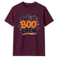 The boo crew ghost text graphic Halloween Unisex t-shirt