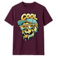 Urban Skater Melting Skull Cool Graphics Unisex T-Shirt