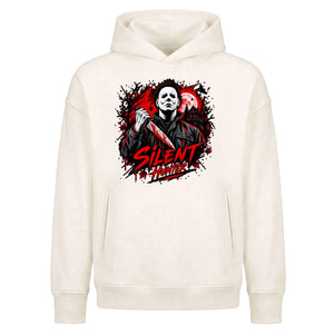 Masked slasher silent hunter Halloween Oversized Hoodie