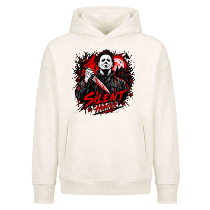 Masked slasher silent hunter Halloween Oversized Hoodie