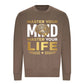 Master Your Mind Life Slogan Graphic Unisex Sweatshirt