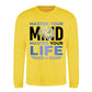 Master Your Mind Life Slogan Graphic Unisex Sweatshirt