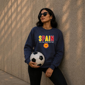 Match Spain football tournament sweatshirt