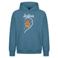 Sweet Lady Gingerbread Heart Christmas Oversized Hoodie