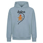 Sweet Lady Gingerbread Heart Christmas Oversized Hoodie