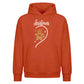 Sweet Lady Gingerbread Heart Christmas Oversized Hoodie