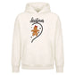 Sweet Lady Gingerbread Heart Christmas Oversized Hoodie
