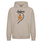 Sweet Lady Gingerbread Heart Christmas Oversized Hoodie