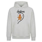 Sweet Lady Gingerbread Heart Christmas Oversized Hoodie