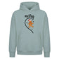 Matching Gingerbread Half Heart Christmas Oversized Hoodie