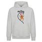 Matching Gingerbread Half Heart Christmas Oversized Hoodie