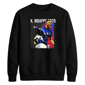 Mbappe 2026 France No10 Halftone FIFA Unisex Sweatshirt