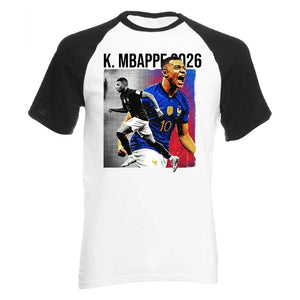 Mbappe 2026 No10 France FIFA Football Unisex Baseball T-Shirt