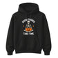 Meditating yoga skeleton pumpkin Halloween Unisex Hoodie