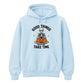 Meditating yoga skeleton pumpkin Halloween Unisex Hoodie
