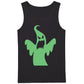 Menacing eerie phantom art Glow in the Dark Tank Top Men