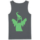 Menacing eerie phantom art Glow in the Dark Tank Top Men