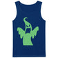 Menacing eerie phantom art Glow in the Dark Tank Top Men