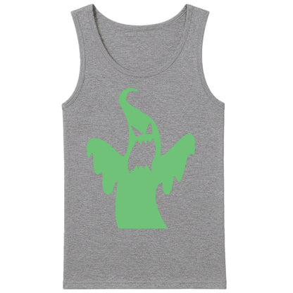 Menacing eerie phantom art Glow in the Dark Tank Top Men
