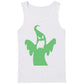 Menacing eerie phantom art Glow in the Dark Tank Top Men