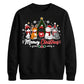 Meowy Cat Tree Graphic Print Christmas Unisex Sweatshirt