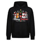 Delightful Festive Cats Meowy Christmas Oversized Hoodie
