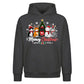 Delightful Festive Cats Meowy Christmas Oversized Hoodie