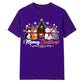 Meowy Festive Kittens Tree Graphic Christmas Unisex T-Shirt