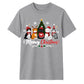 Meowy Festive Kittens Tree Graphic Christmas Unisex T-Shirt