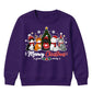 Meowy Kittens Festive Tree Graphic Christmas Kids Sweatshirt