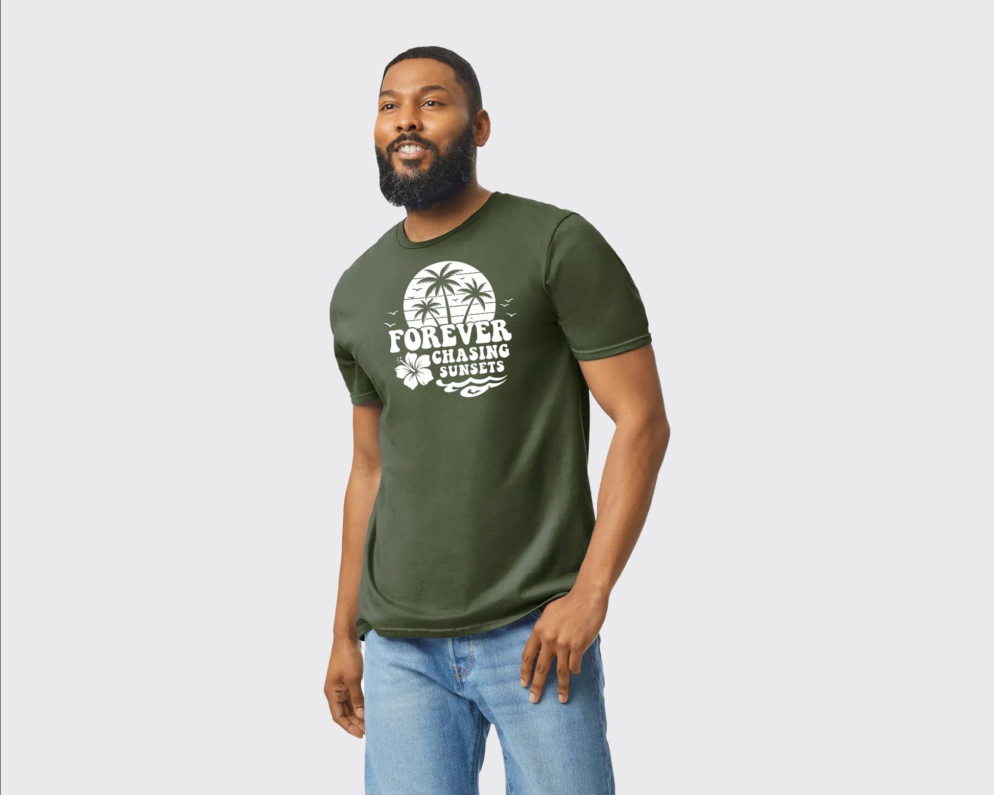 Hawai Summer T-Shirt, Lightweight, Breathable Tee for Men & Women, Island Design For Beach Days & Vacations M8436