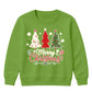 Merry Christmas Three Trees Art Christmas Kids Sweatshirt