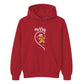 Merry Gingerbread Heart Graphic Christmas Unisex Hoodies