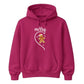 Merry Gingerbread Heart Graphic Christmas Unisex Hoodies