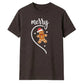 Merry Gingerbread Man Half Heart Christmas Unisex T-Shirt