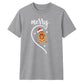Merry Gingerbread Man Half Heart Christmas Unisex T-Shirt