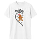 Merry Gingerbread Man Half Heart Christmas Unisex T-Shirt