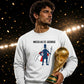 Messi As St George Cape Football Icon FIFA Unisex Sweatshirt