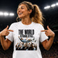 Messi Celebration World Stood Still Graphic Unisex T-Shirt