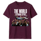 Messi Celebration World Stood Still Graphic Unisex T-Shirt