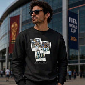Messi Goat Qatar 2022 Polaroid Finale FIFA Unisex Sweatshirt