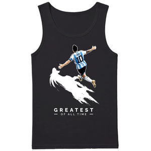 Messi Greatest Of All Time Argentina Graphic Men Tank Top