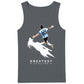 Messi Greatest Of All Time Argentina Graphic Men Tank Top