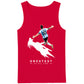 Messi Greatest Of All Time Argentina Graphic Men Tank Top